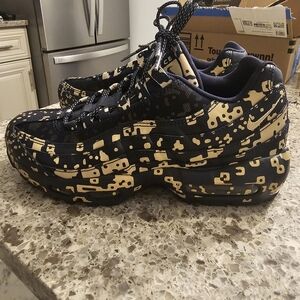 Nike Air Max 95 "Blackend Blue Camo" Sneakers Mens 8.5